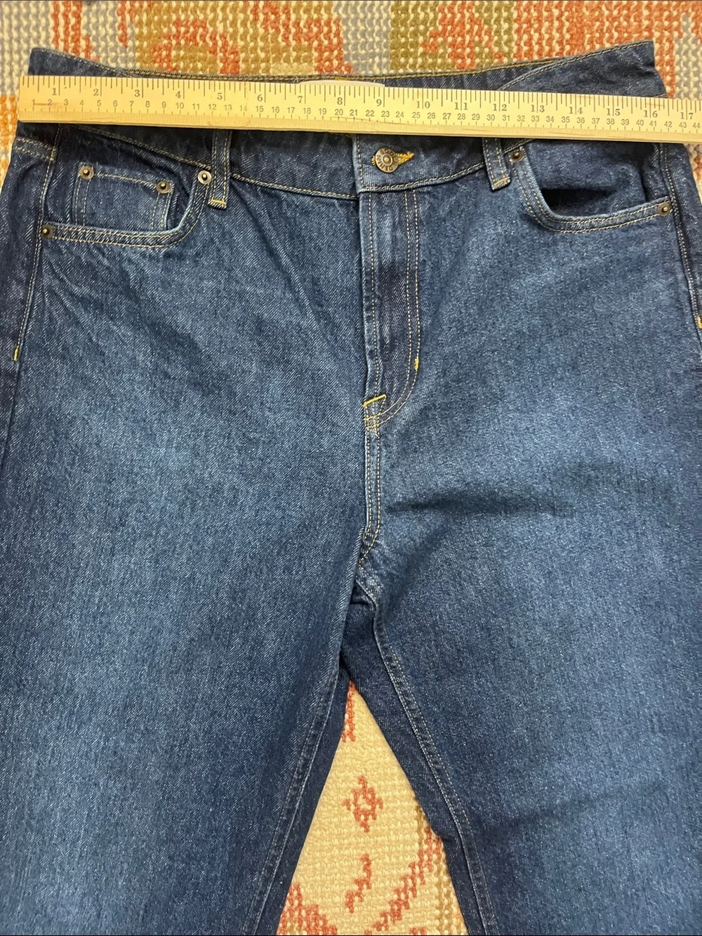 Boden Blue Demin Jeans Size 30R - Picture 2 of 8